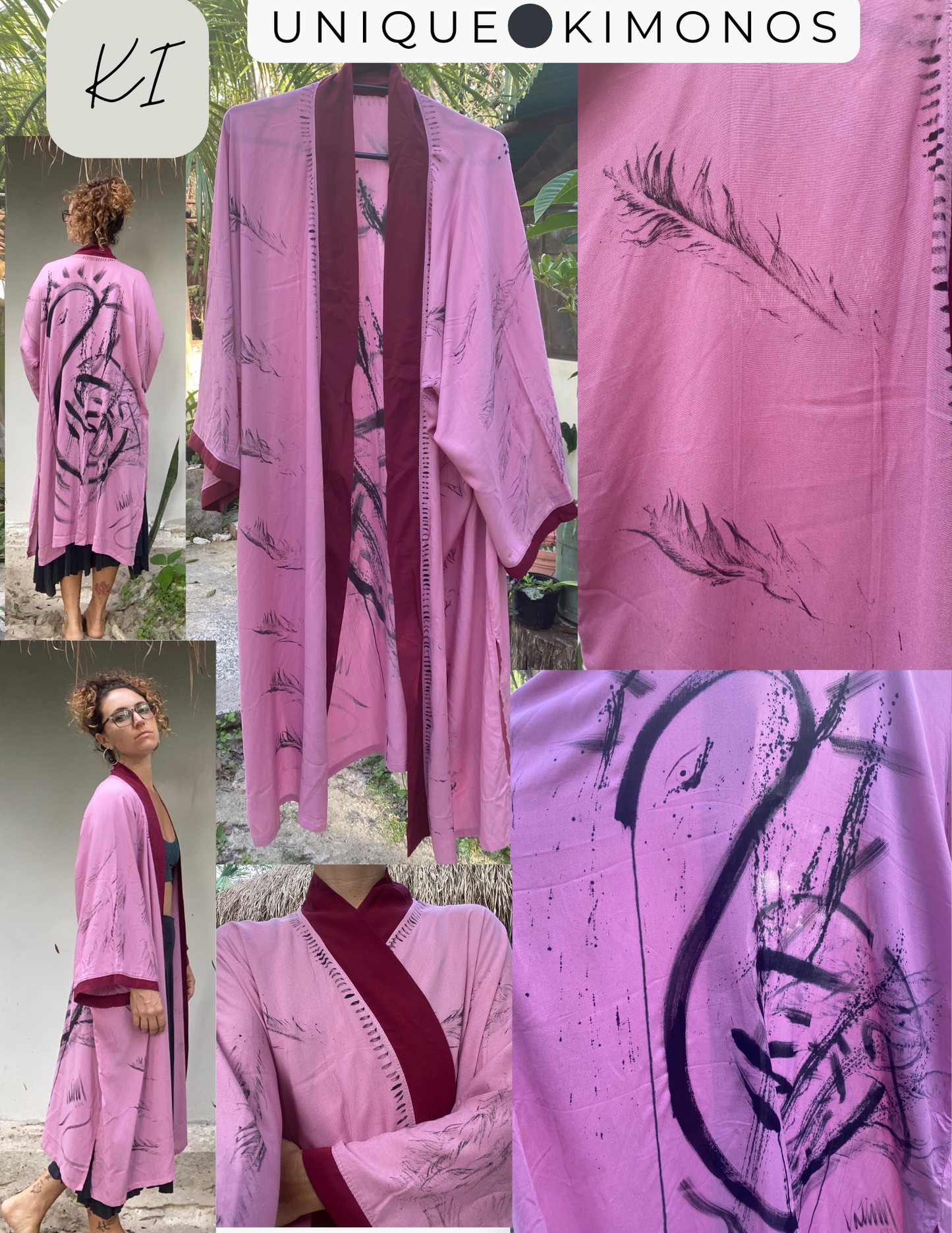 Kimonos pintados a mano ✨SOLD OUT✨