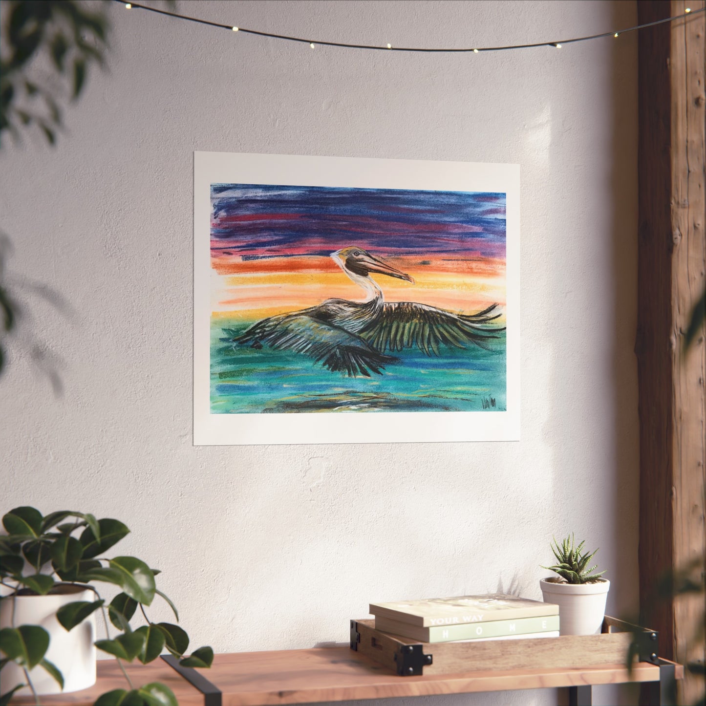 "Vuelo" print