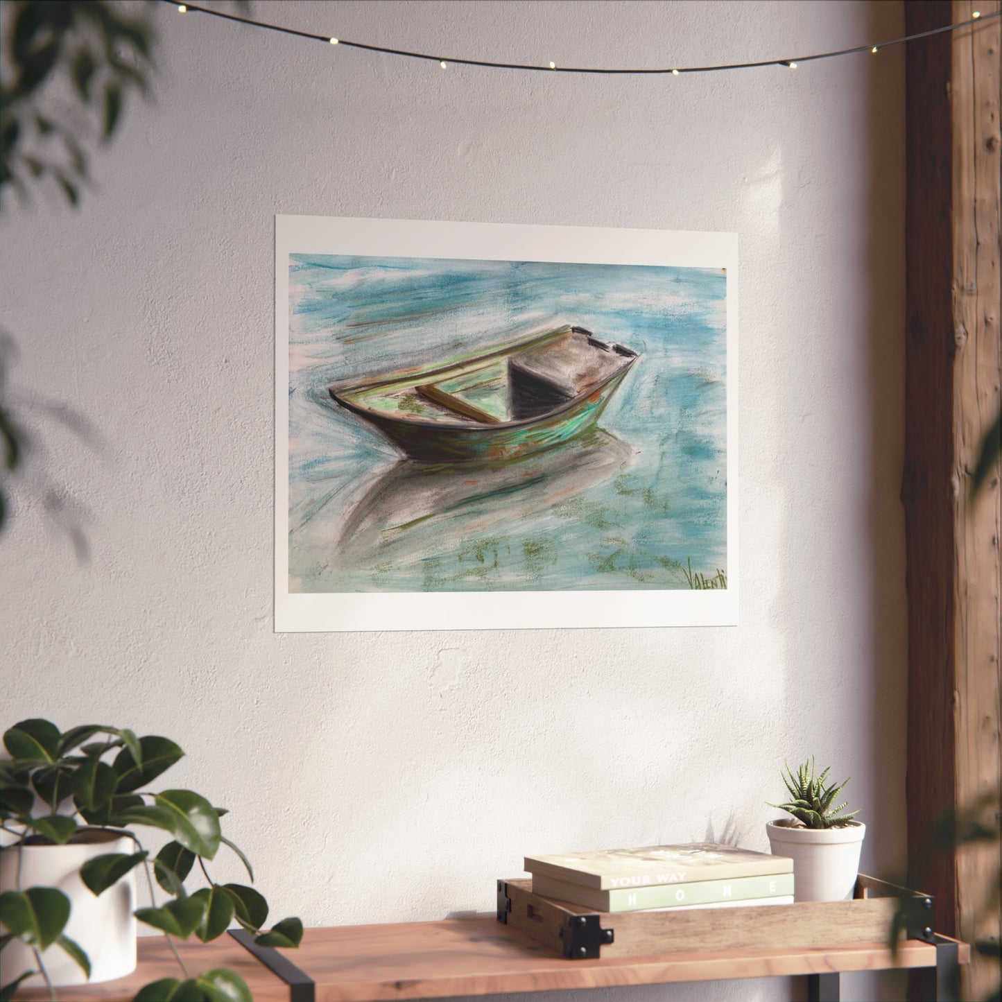 "Bote" print