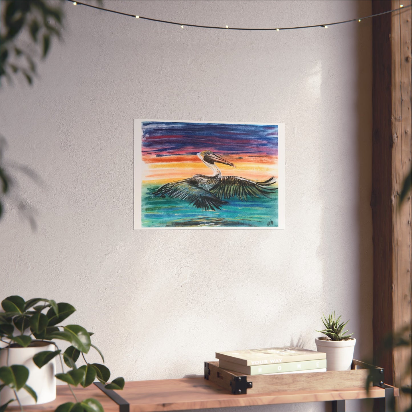 "Vuelo" print