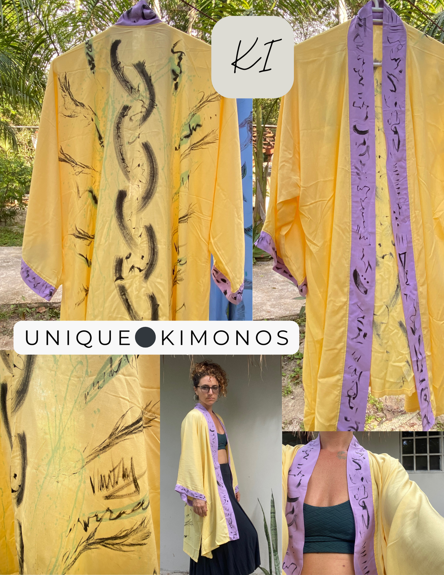 Kimonos pintados a mano ✨SOLD OUT✨