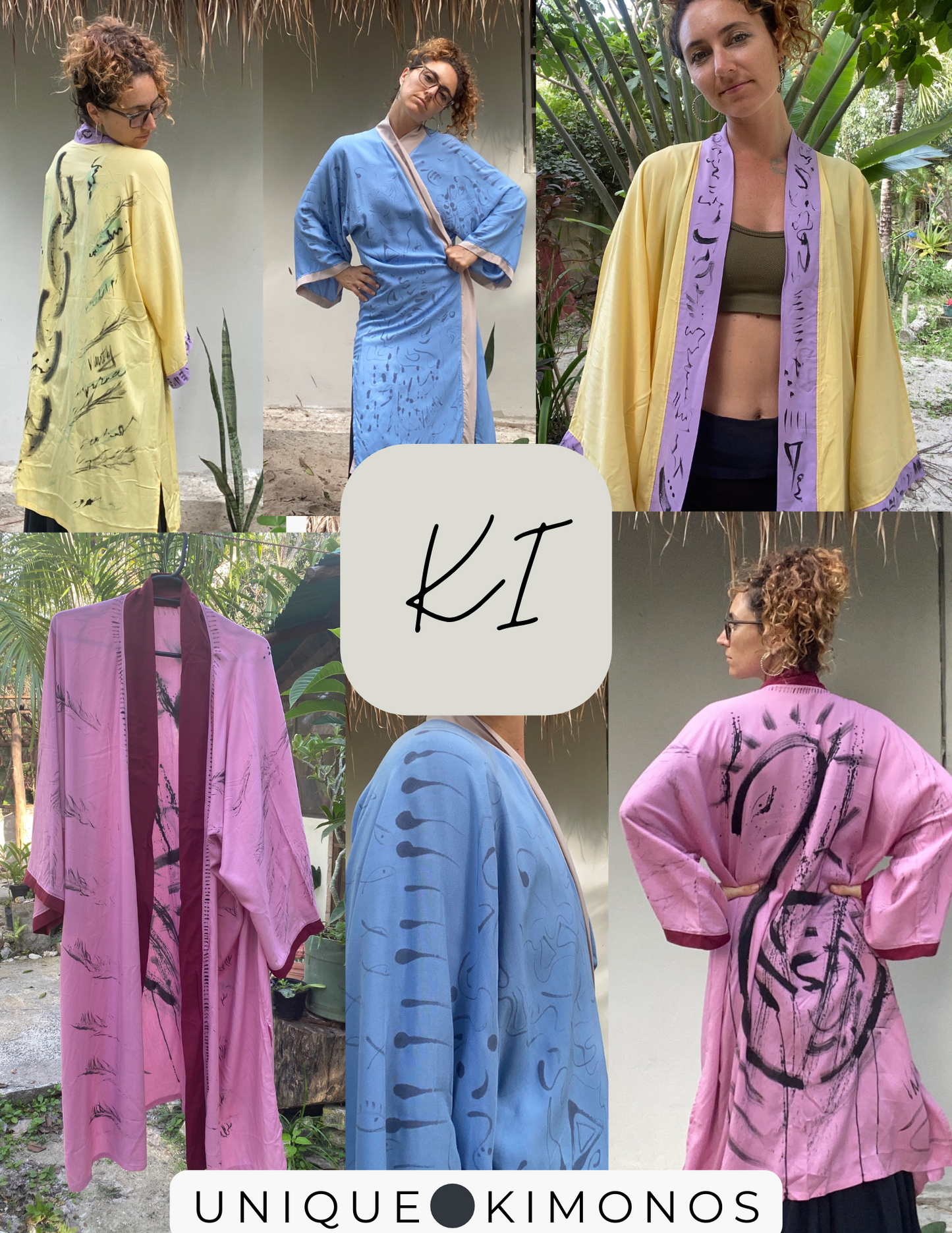 Kimonos pintados a mano ✨SOLD OUT✨