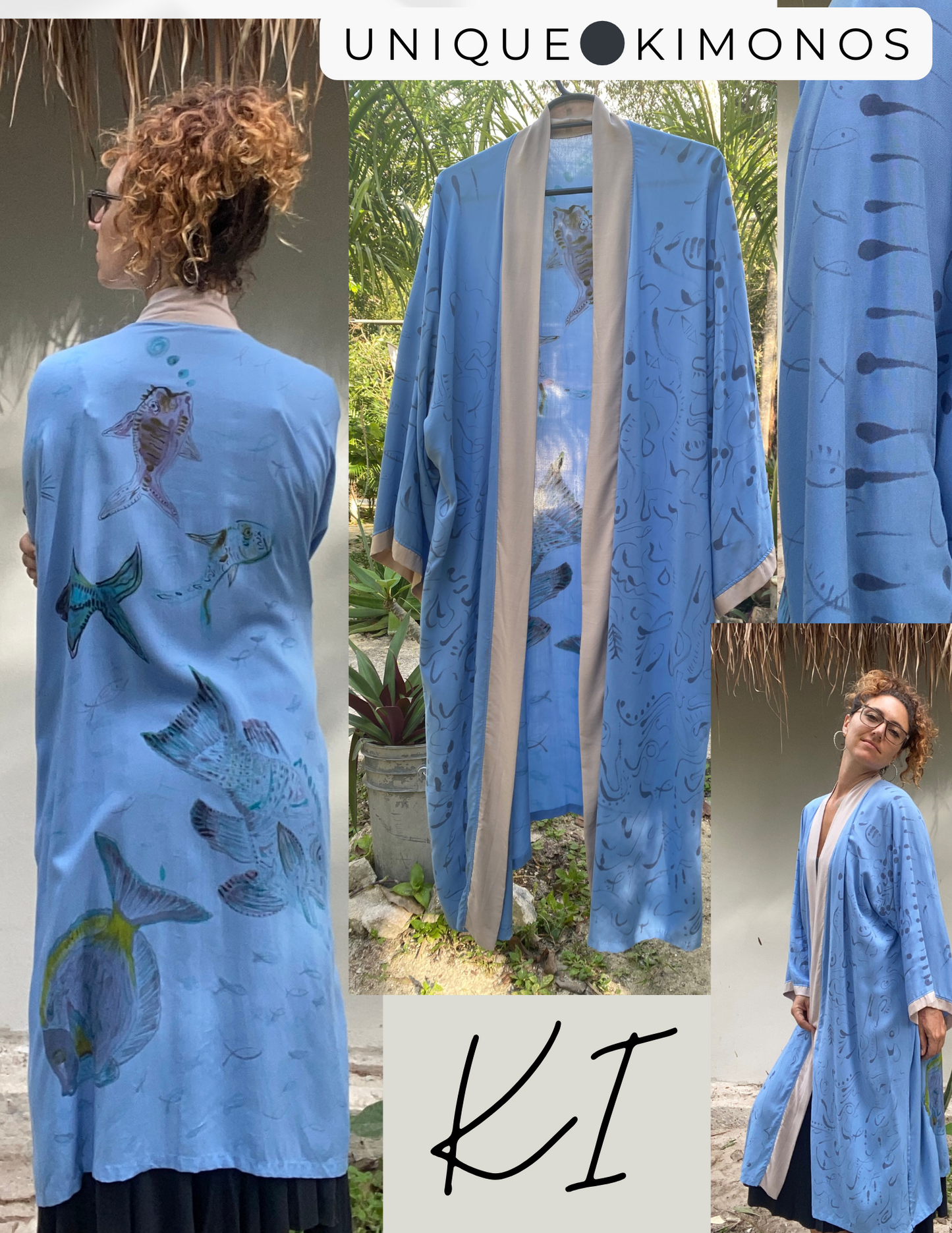 Kimonos pintados a mano ✨SOLD OUT✨